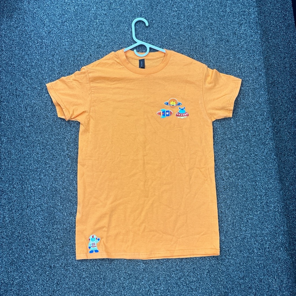 Space t-shirt with astronaut